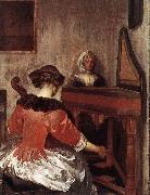 TERBORCH, Gerard The Concert st painting